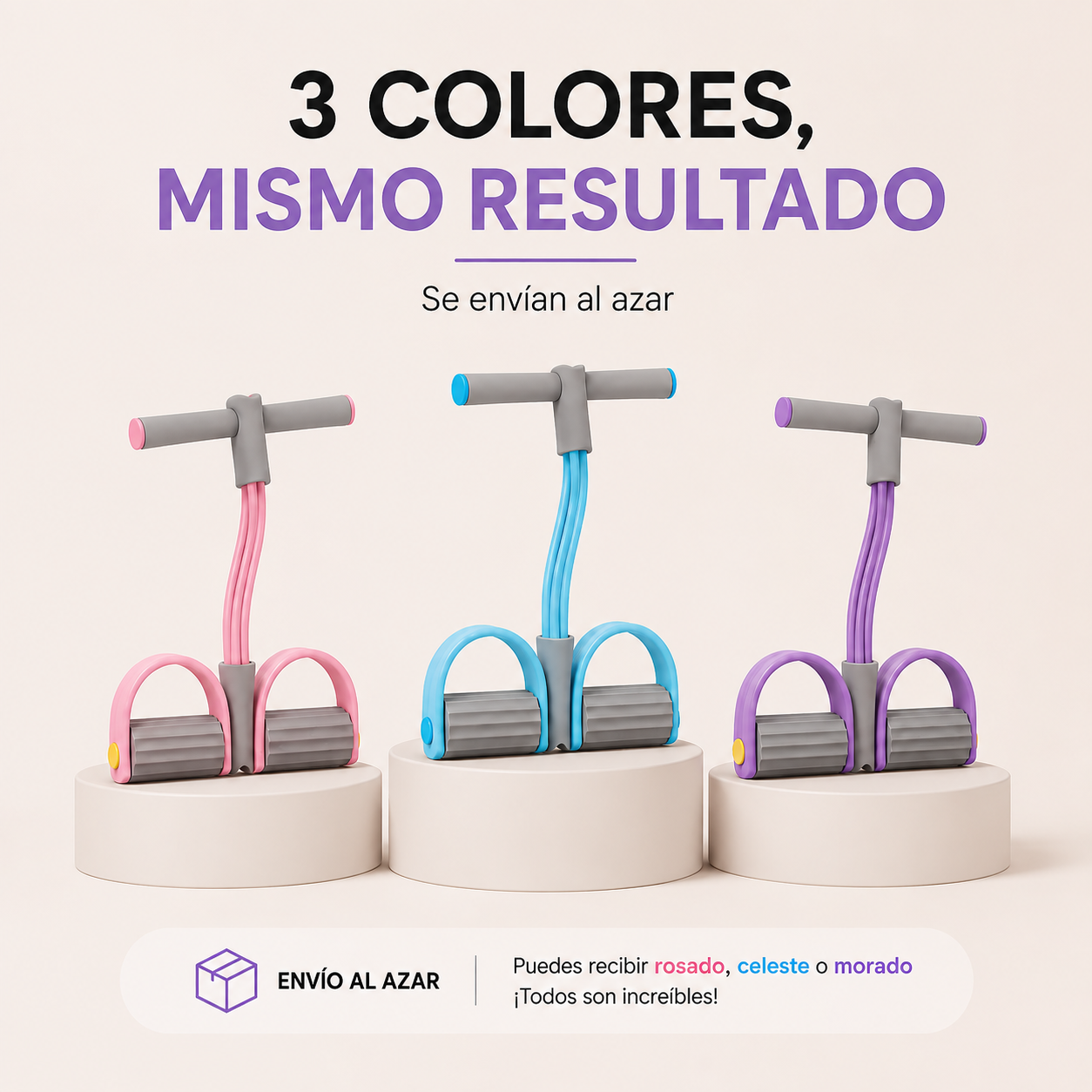 ActivaFit™ - Banda Elástica de Resistencia con Pedal