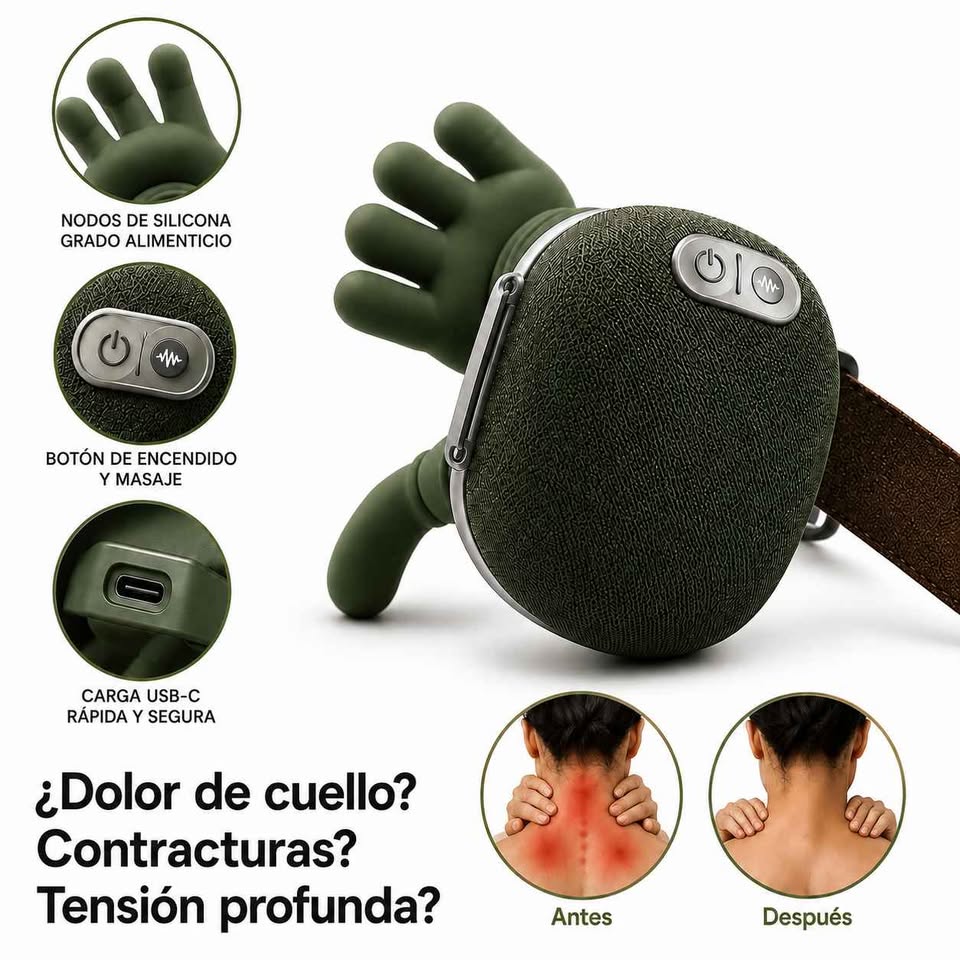 Masajeador 4D Multizona con Calor