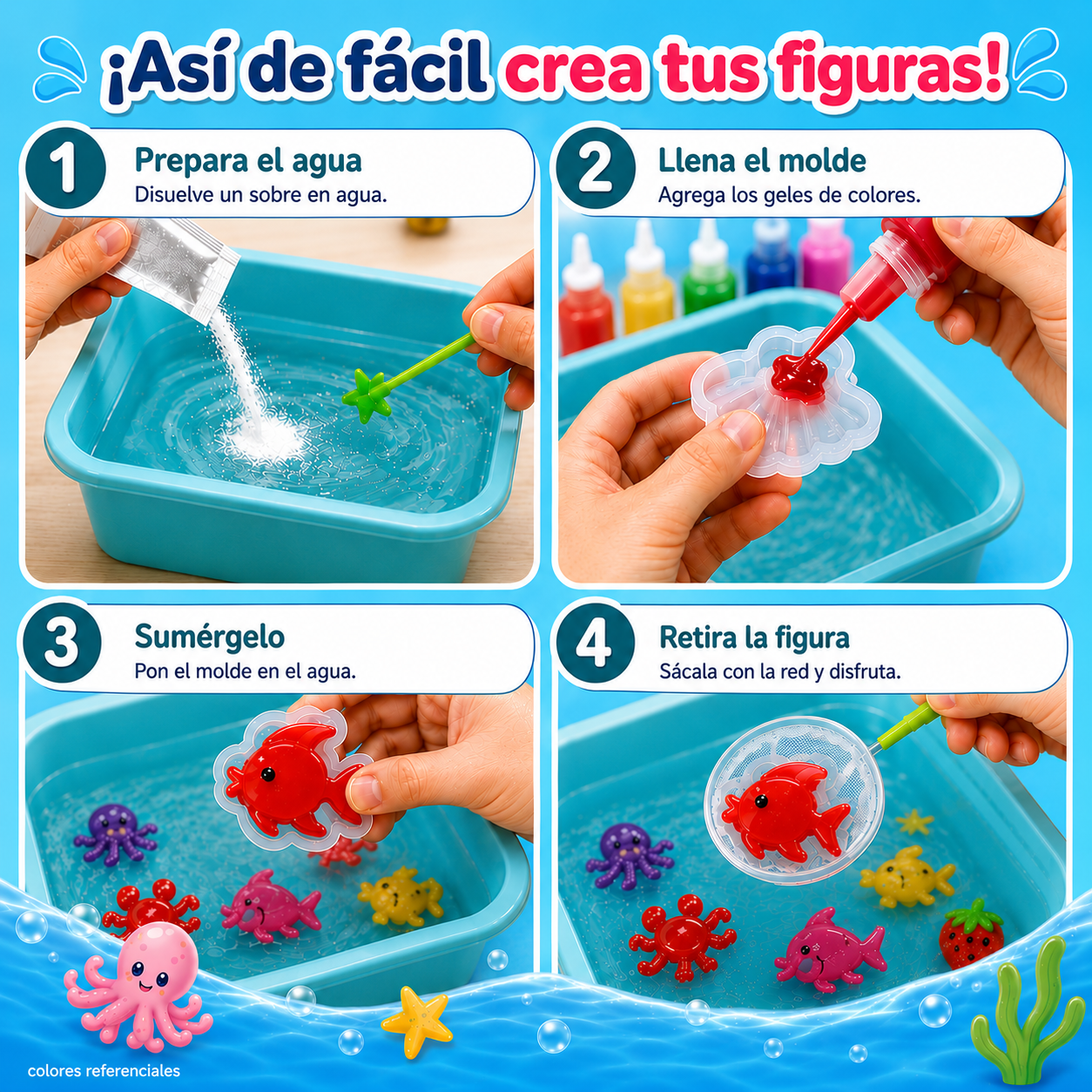 Gel Mágico 3D™ | El Regalo Creativo del Día del Niño