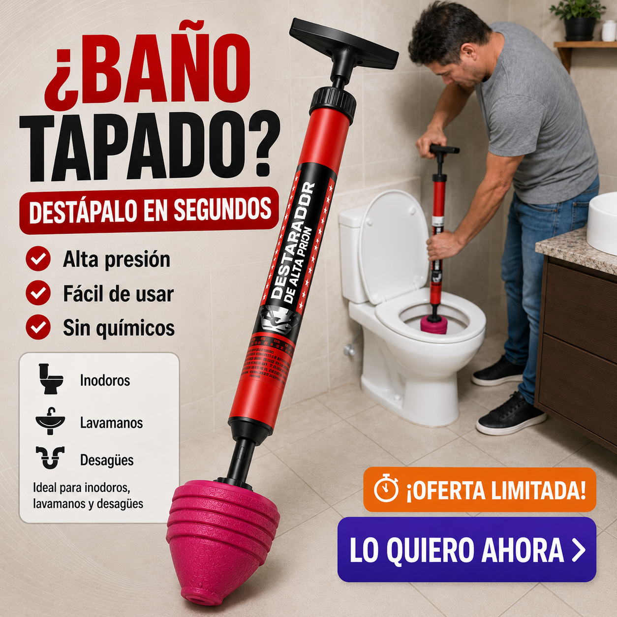 Destapador de Alta Presion | JetClear Pro