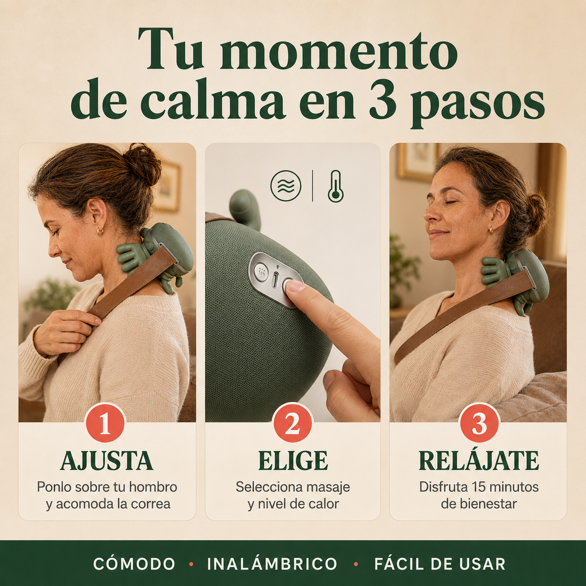 ZenTouch™ | Como manos reales, cuando tú quieras