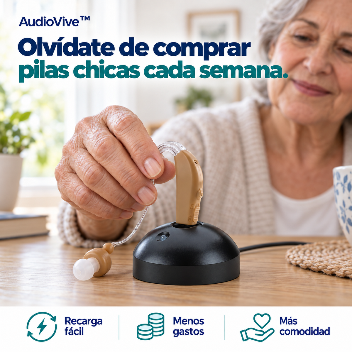 AudioVive™ | Escucha mejor. Vive mejor.