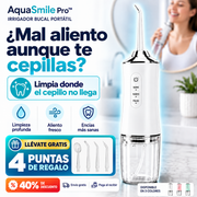AquaSmile Pro™ | Limpia donde tu cepillo no llega