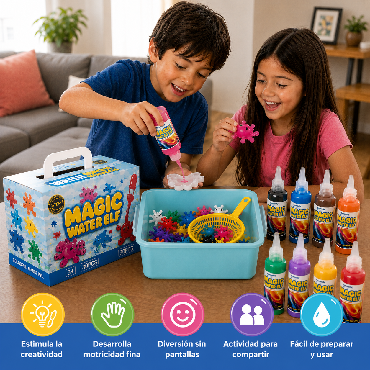 Gel Mágico 3D™ | El Regalo Creativo del Día del Niño