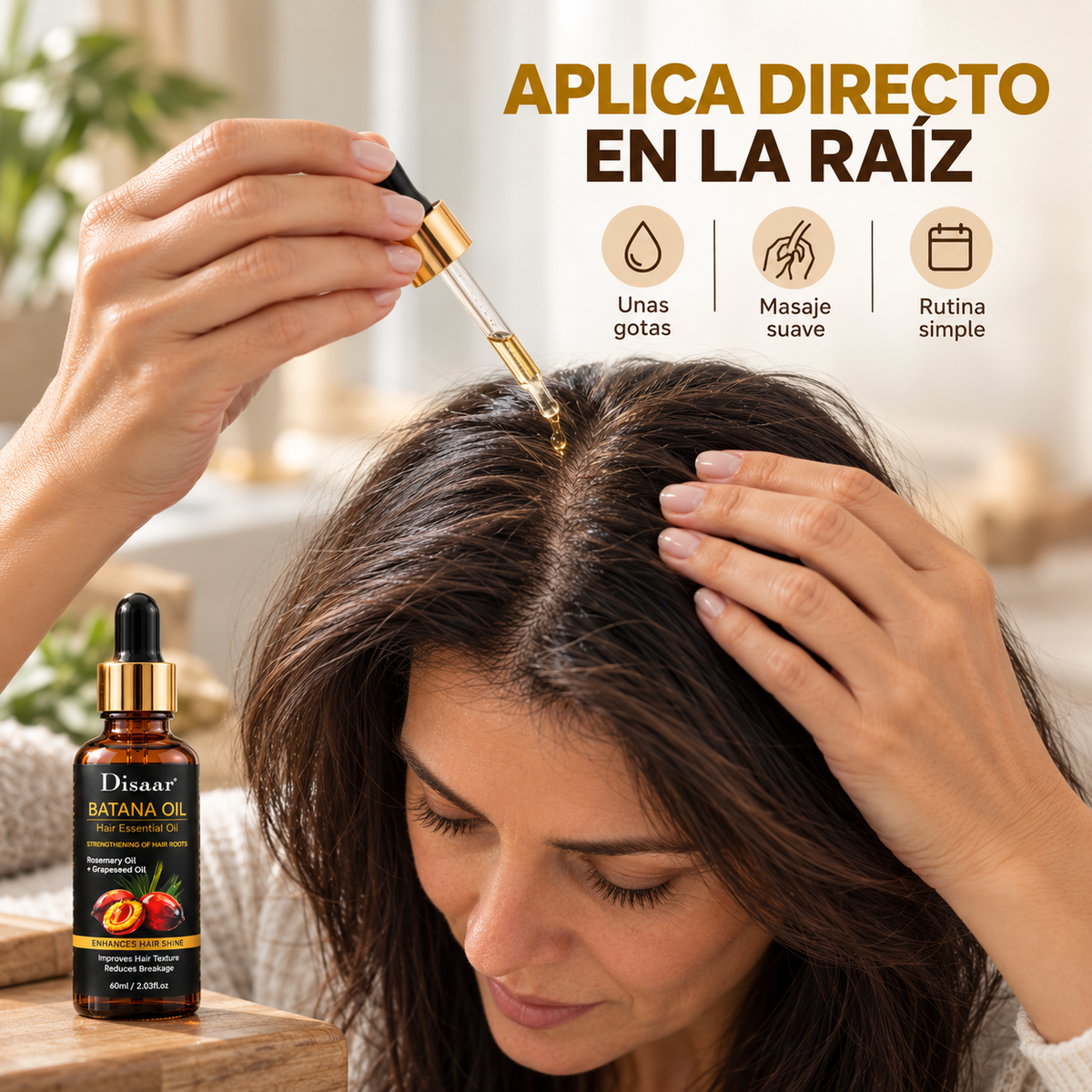 Disaar Batana Oil™ | Nutrición Desde la Raíz Hasta las Puntas