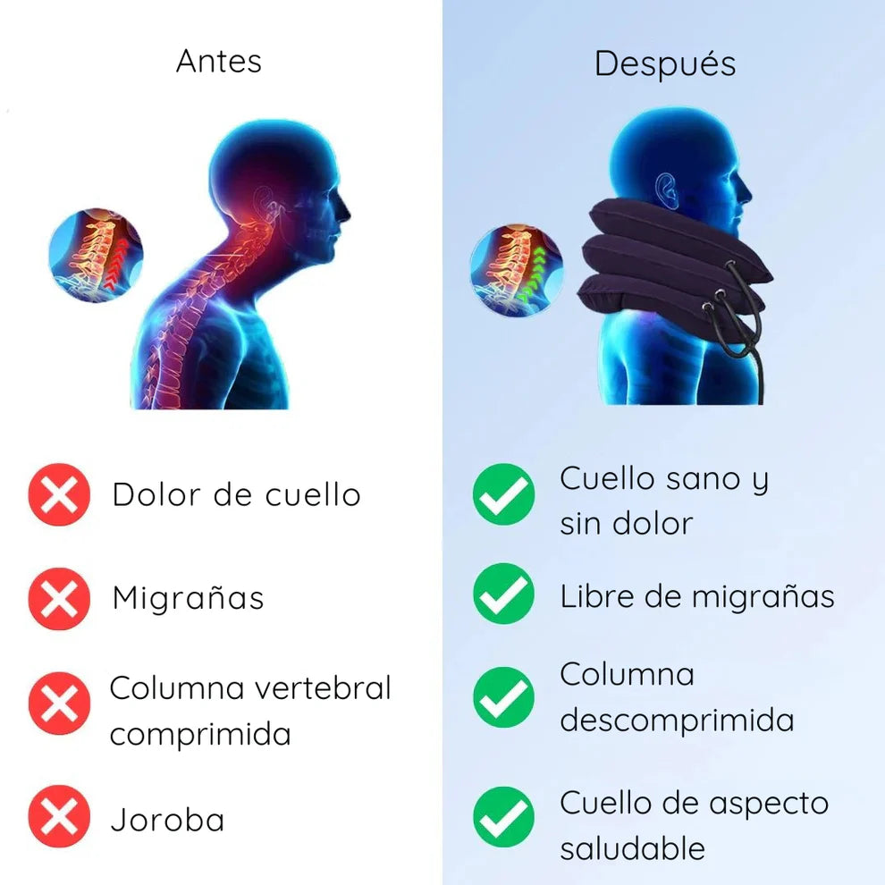 Cervify™ | Descompresor Cervical Inflable