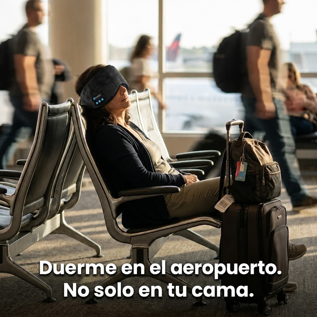 DreamBand™ | Antifaz Bluetooth para Dormir