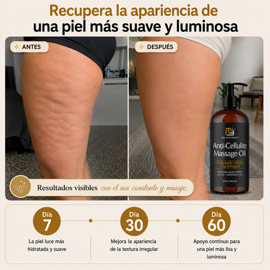 Aceite Anticelulitis Reafirmante - M3 Naturals™