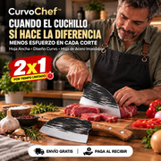 CurvoChef™ | Más hoja. Más control. Un corte diferente.