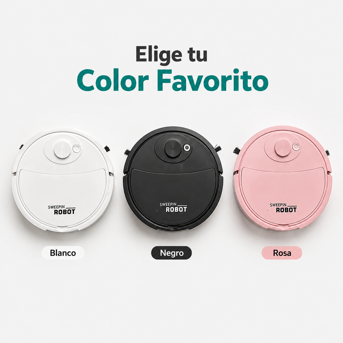 Aspiradora Sweepin Robot™ – Limpieza Automática Sin Esfuerzo