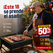 QuickGrill™ | Este 18, Lleva el Asado Contigo 🇨🇱