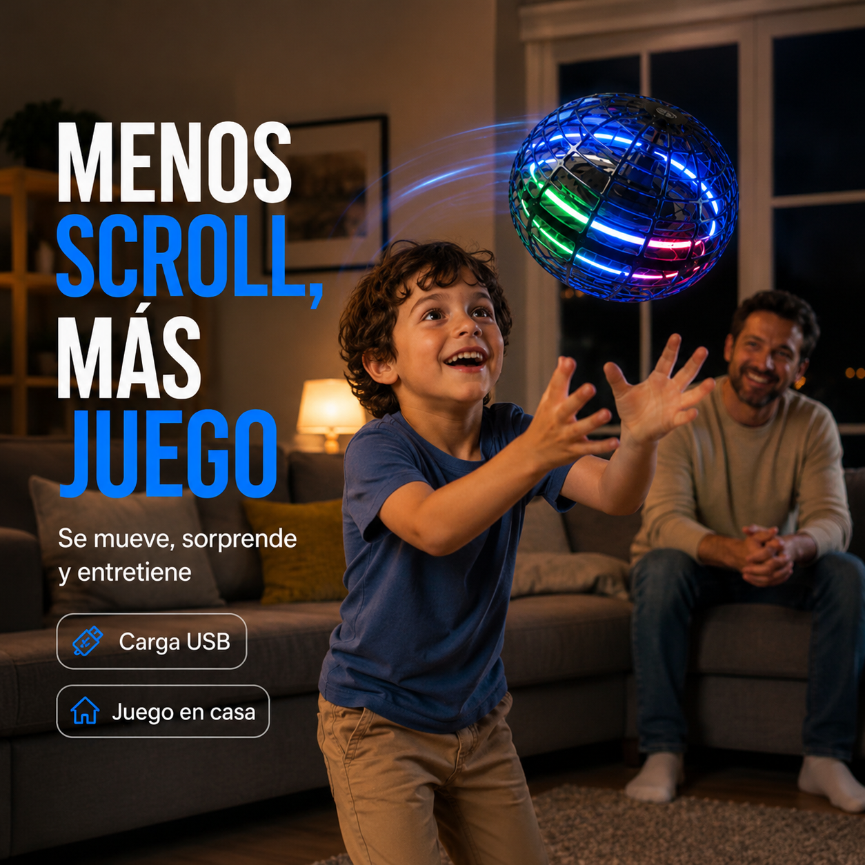AeroBoom Pro™  Spinner Volador | El Regalo Perfecto Para Este Día del Niño 🪐| OFERTA 2X1