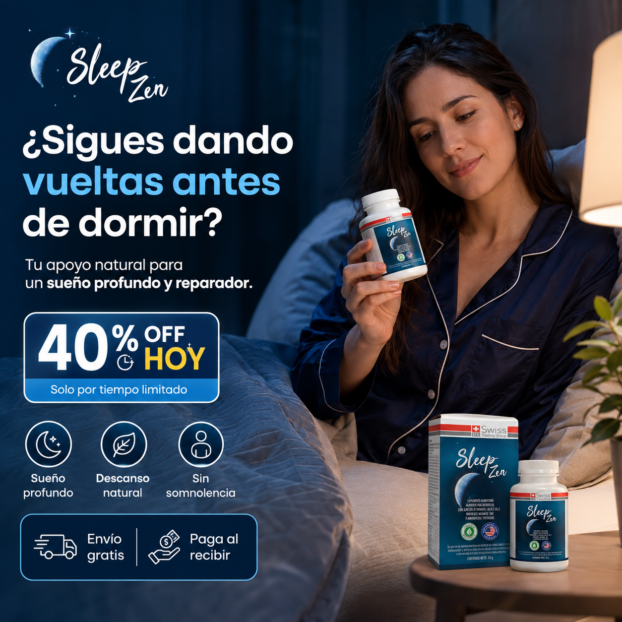 Sleep Zen™ | Descansa Mejor y Despierta Renovado