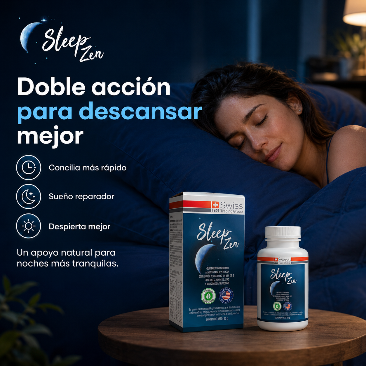 Sleep Zen™ | Descansa Mejor y Despierta Renovado