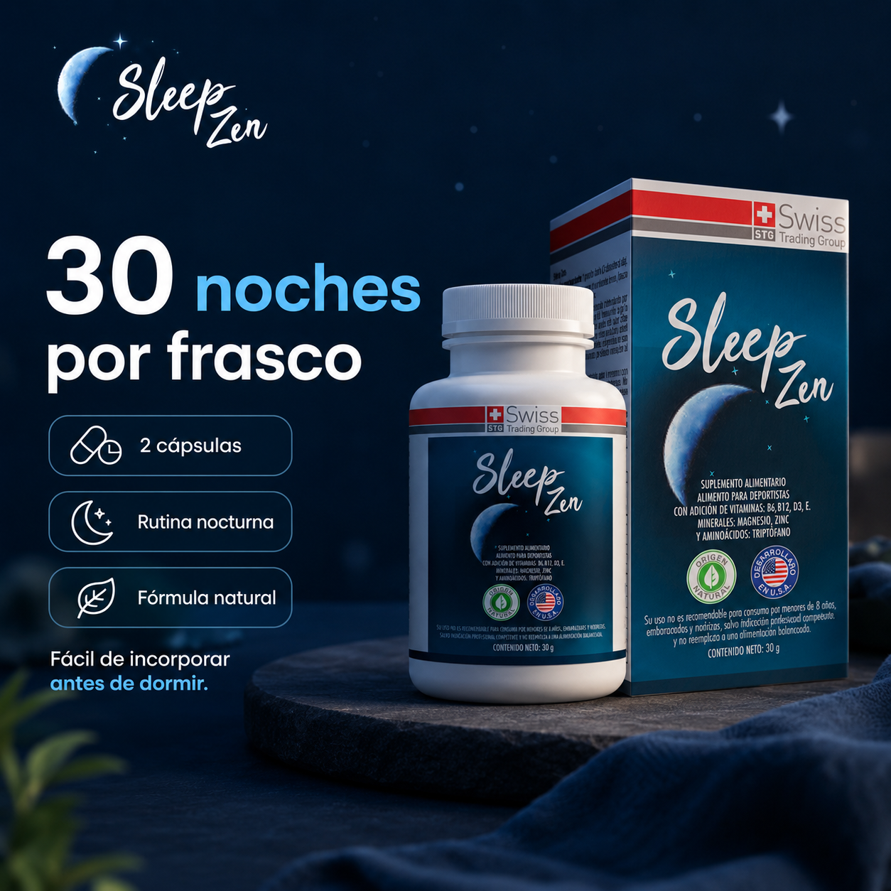Sleep Zen™ | Descansa Mejor y Despierta Renovado