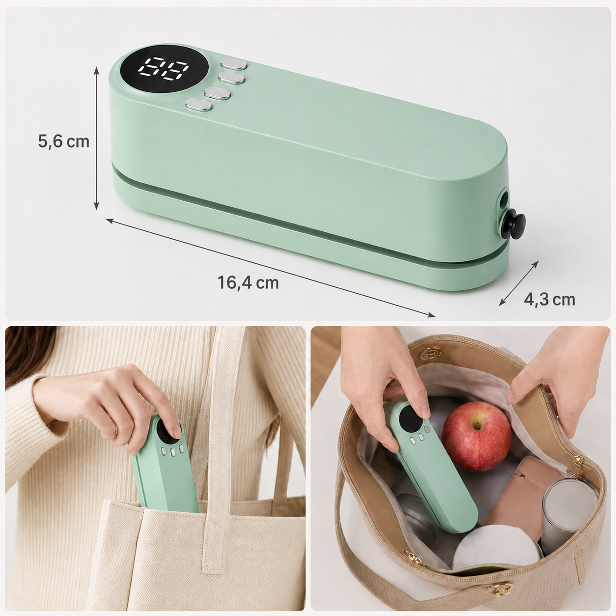 VacuLock™ | Aire fuera, comida fresca más tiempo