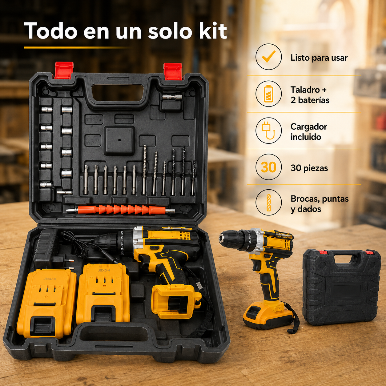 Taladro Inalámbrico PowerPro™ | Deja de pagar por arreglos que puedes hacer tú mismo