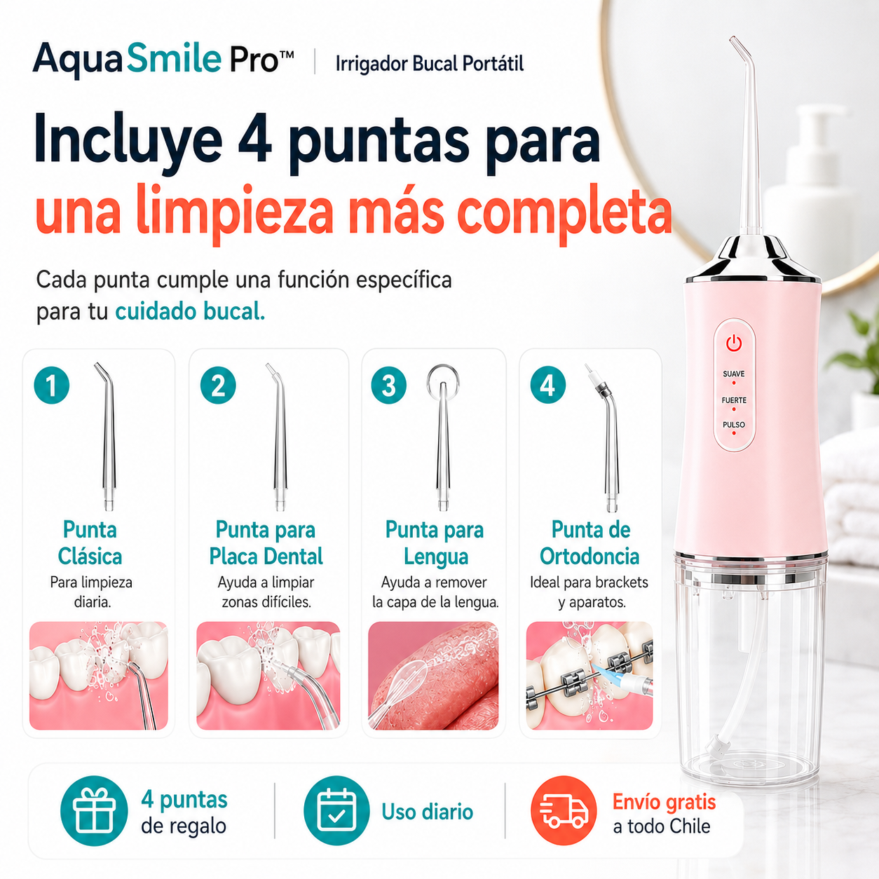 Irrigador Bucal