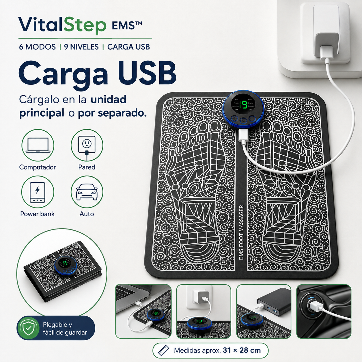 VitalStep EMS™ | Bienestar para tus pies