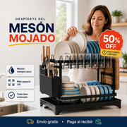 DryMax™ | Mesón seco, cocina ordenada, todo en su lugar