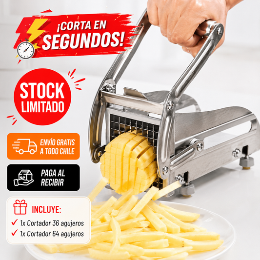 PapaExpress™: Corta tus Papas en Segundos, Sin Esfuerzo