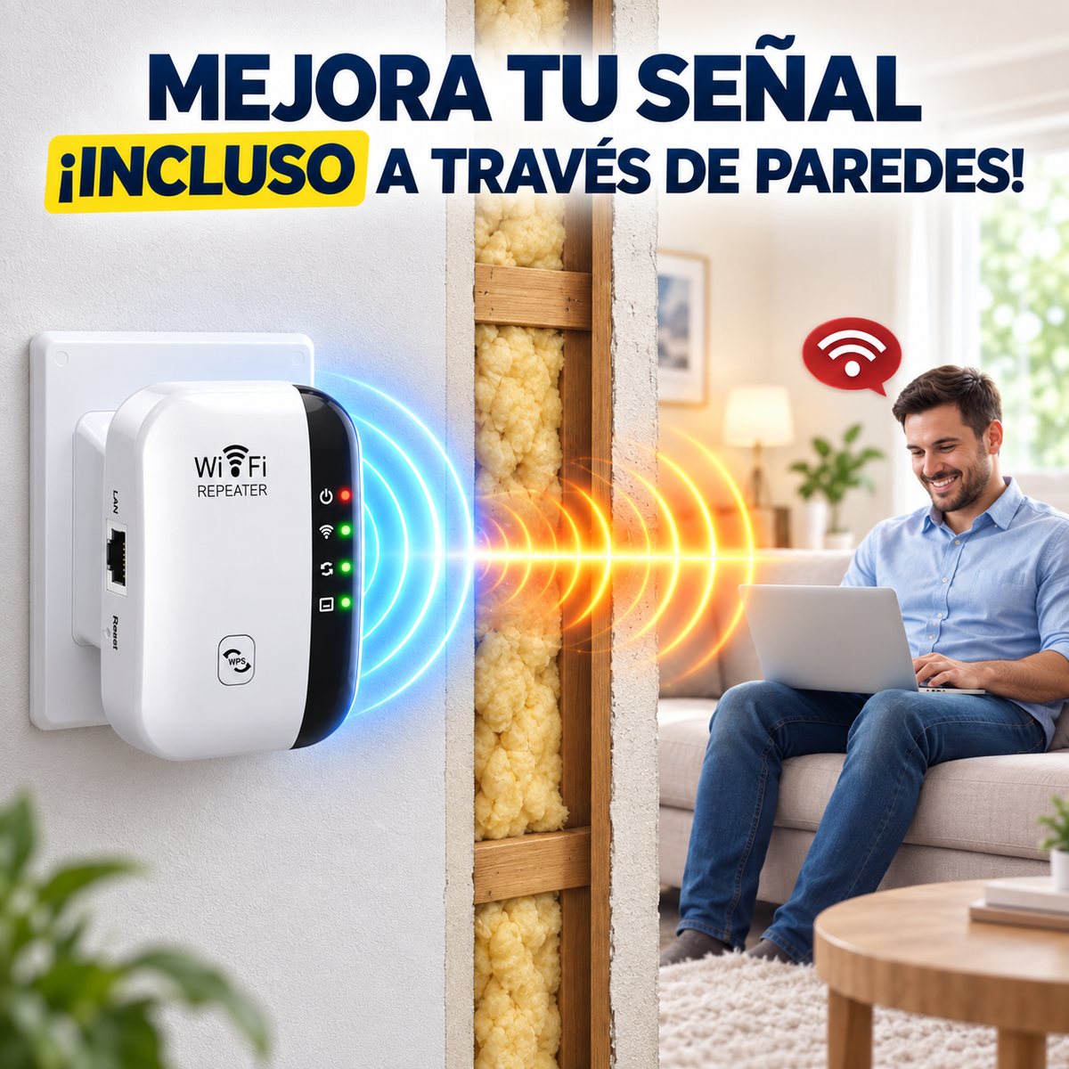 WifiFull™ | Wifi en toda tu casa, sin excusas