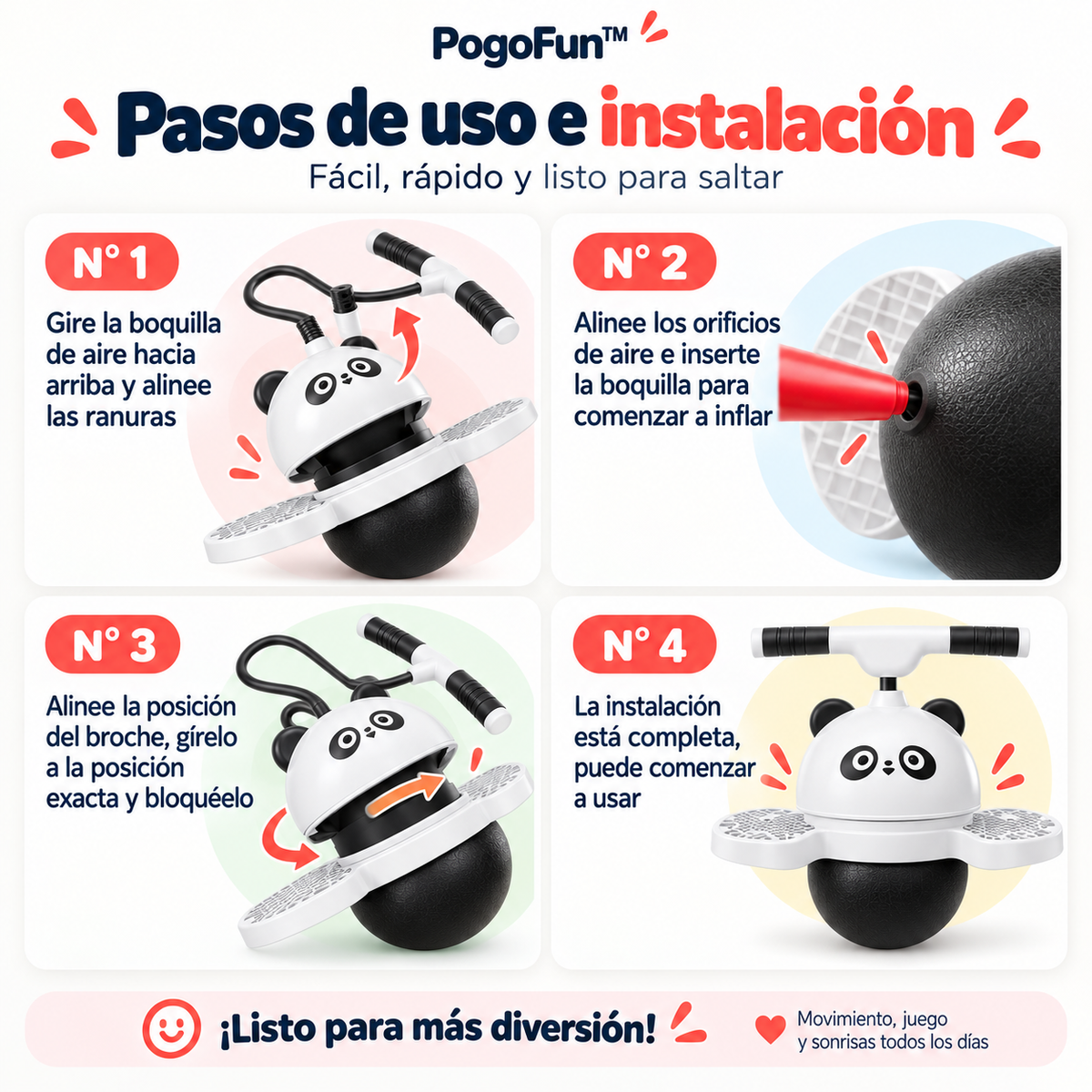 PogoFun™ | Que salte y se mueva, no que mire pantallas