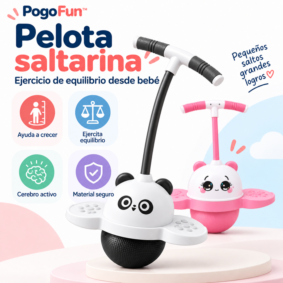 PogoFun™ | Que salte y se mueva, no que mire pantallas