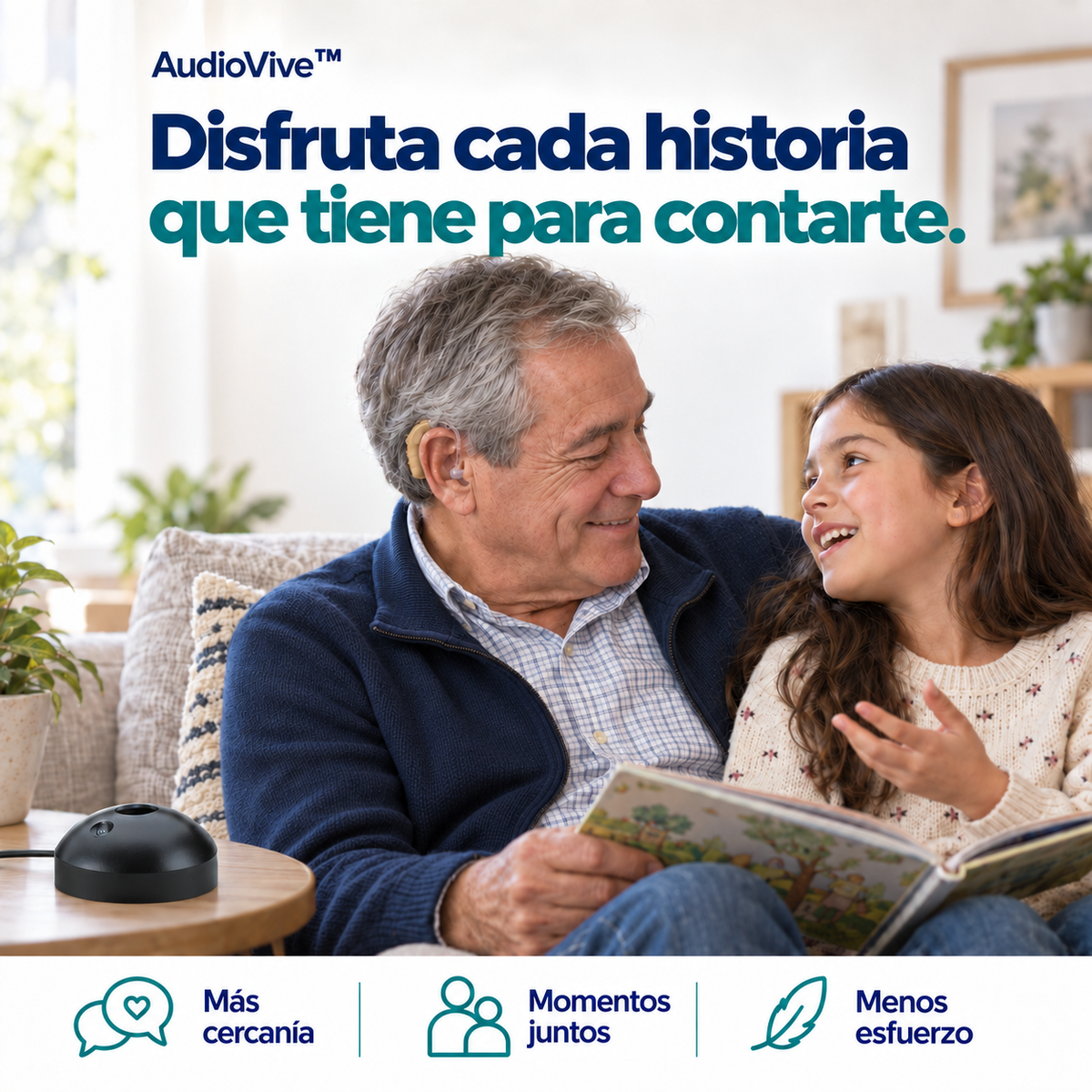 AudioVive™ | Escucha mejor. Vive mejor.