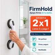 FirmHold™ 2x1 | Un apoyo firme donde el piso se pone resbaloso