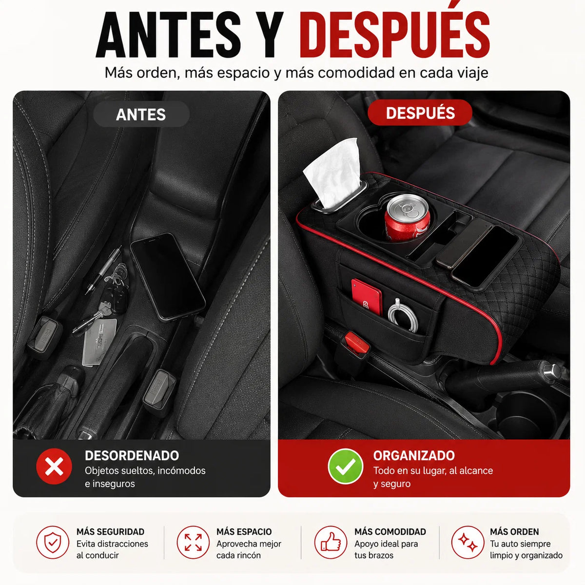 AutoHub™ - Todo en su lugar, sin buscar a ciegas