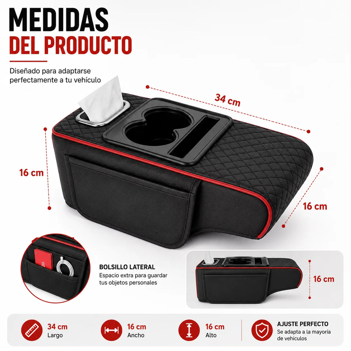 AutoHub™ - Todo en su lugar, sin buscar a ciegas