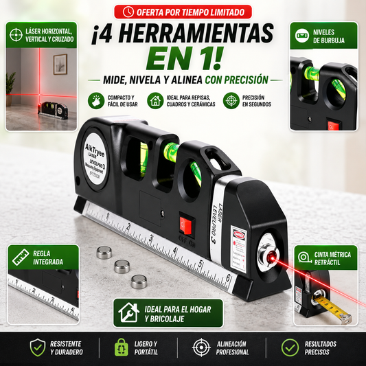 Nivelador Láser Pro 4 en 1