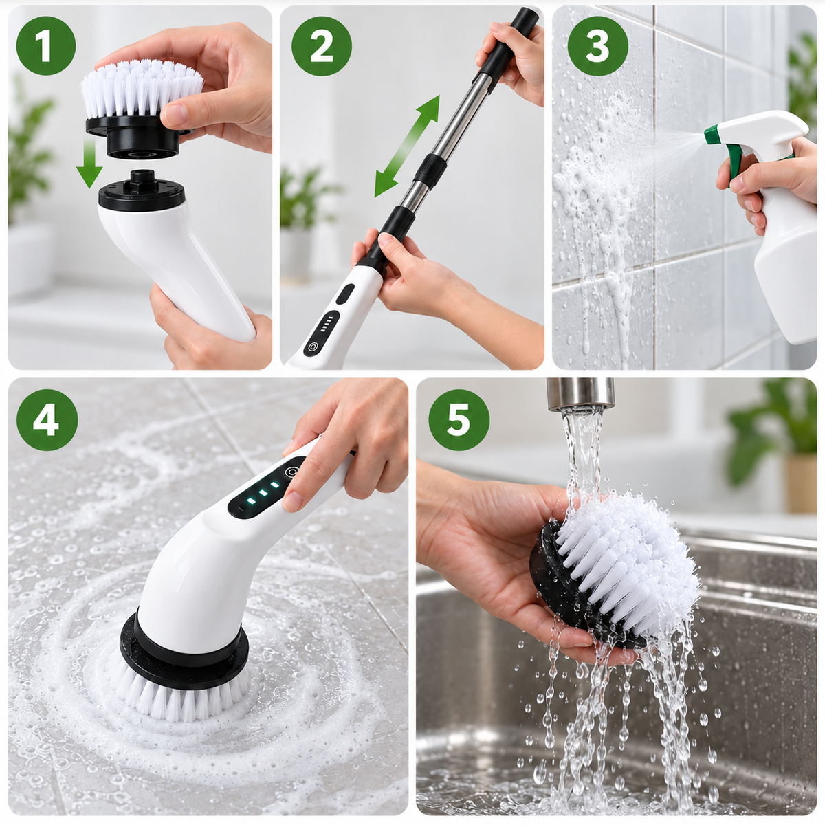 SpinClean Pro™ — Limpia Tu Casa Sin Agacharte Ni Esforzarte