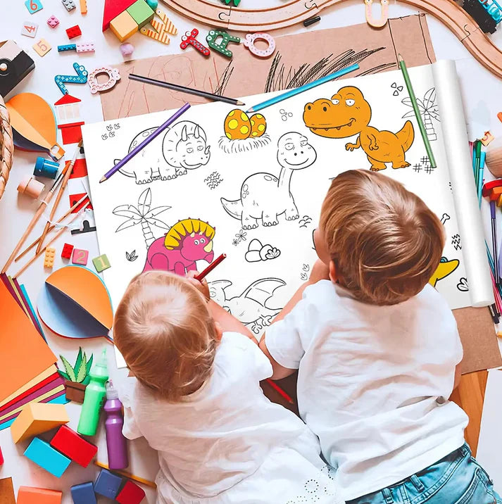 ROLLO DE PINTURA CREATIVO PARA NIÑOS