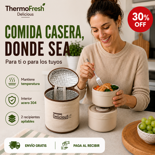 ThermoFresh Delicious™ – Comida casera, donde sea