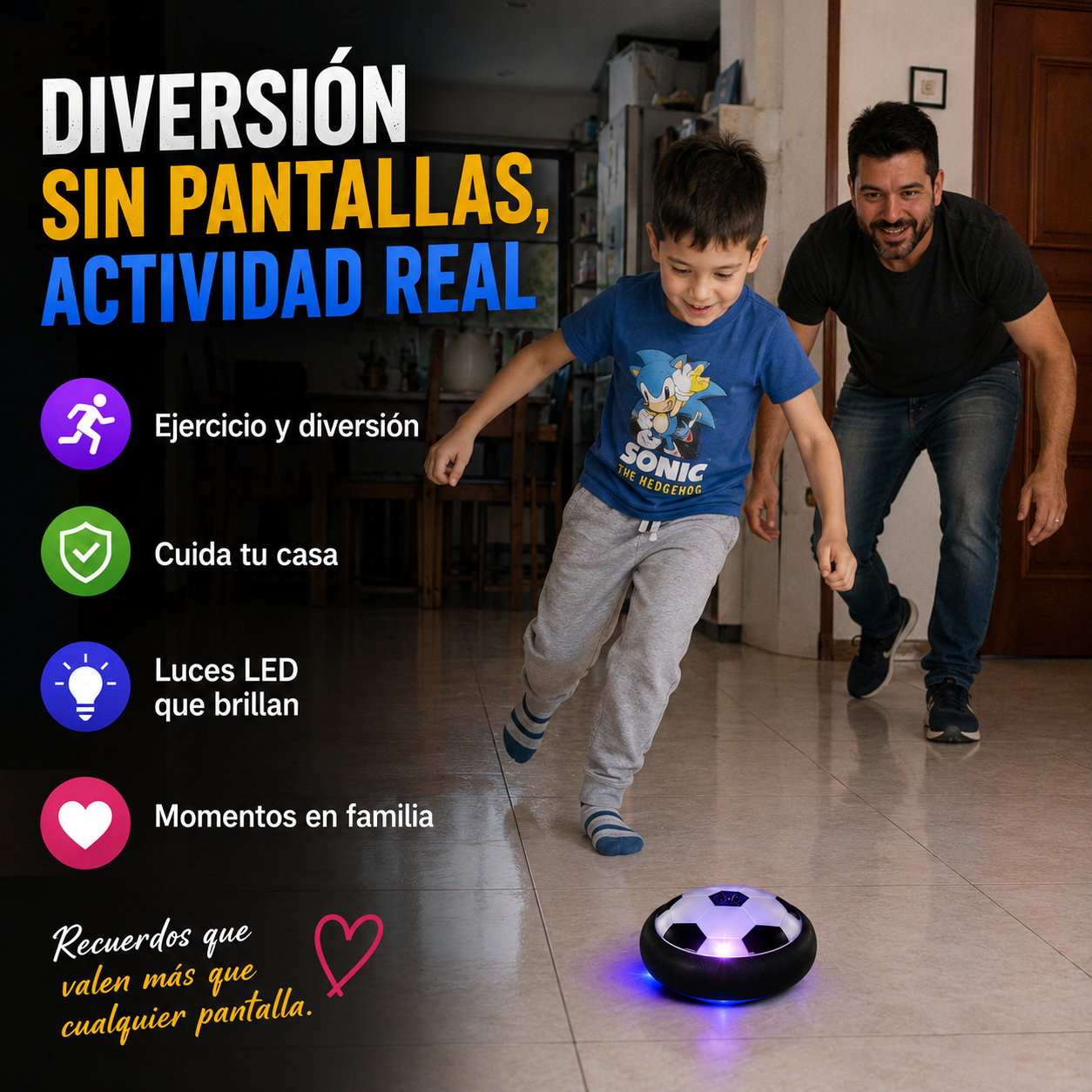 HoverBall - Pelota Flotante LED