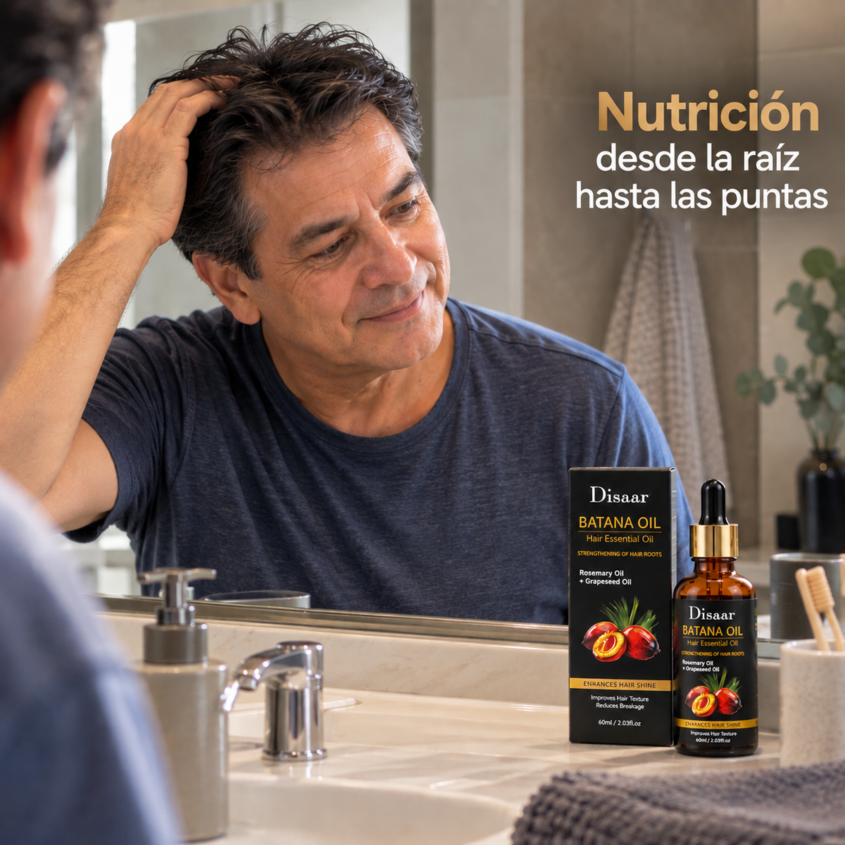 Disaar Batana Oil™ | Nutrición Desde la Raíz Hasta las Puntas